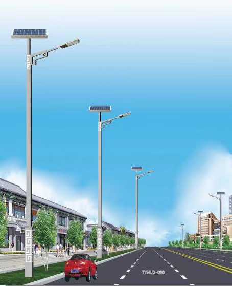 解放区城乡建设太阳能路灯